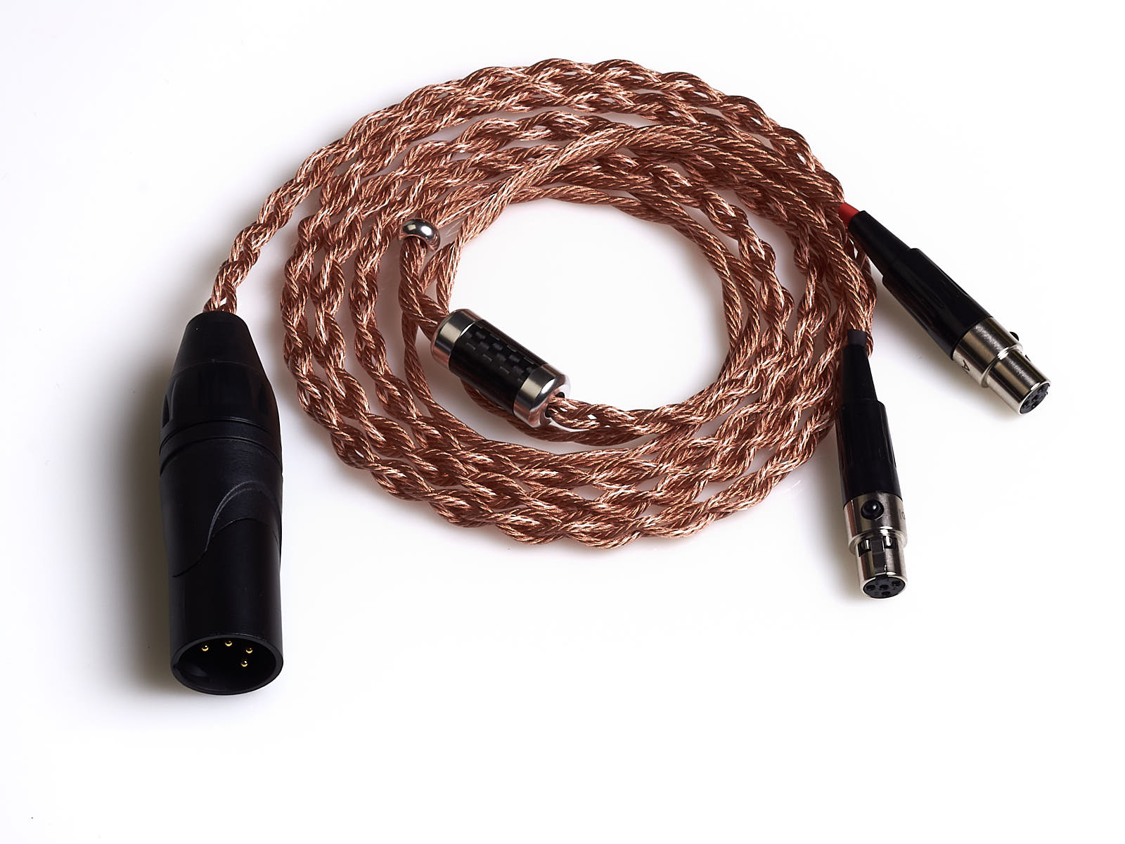Litsa Copper Premium Cable for Focal Clear Headphones - Thumbnail 2
